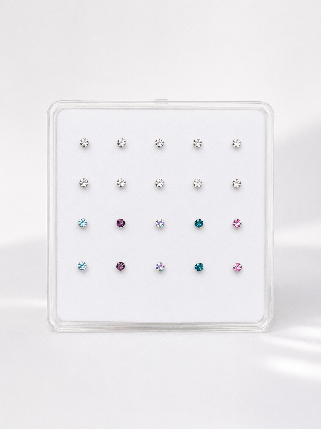 Piercing para Nariz con Circón de Plata 925