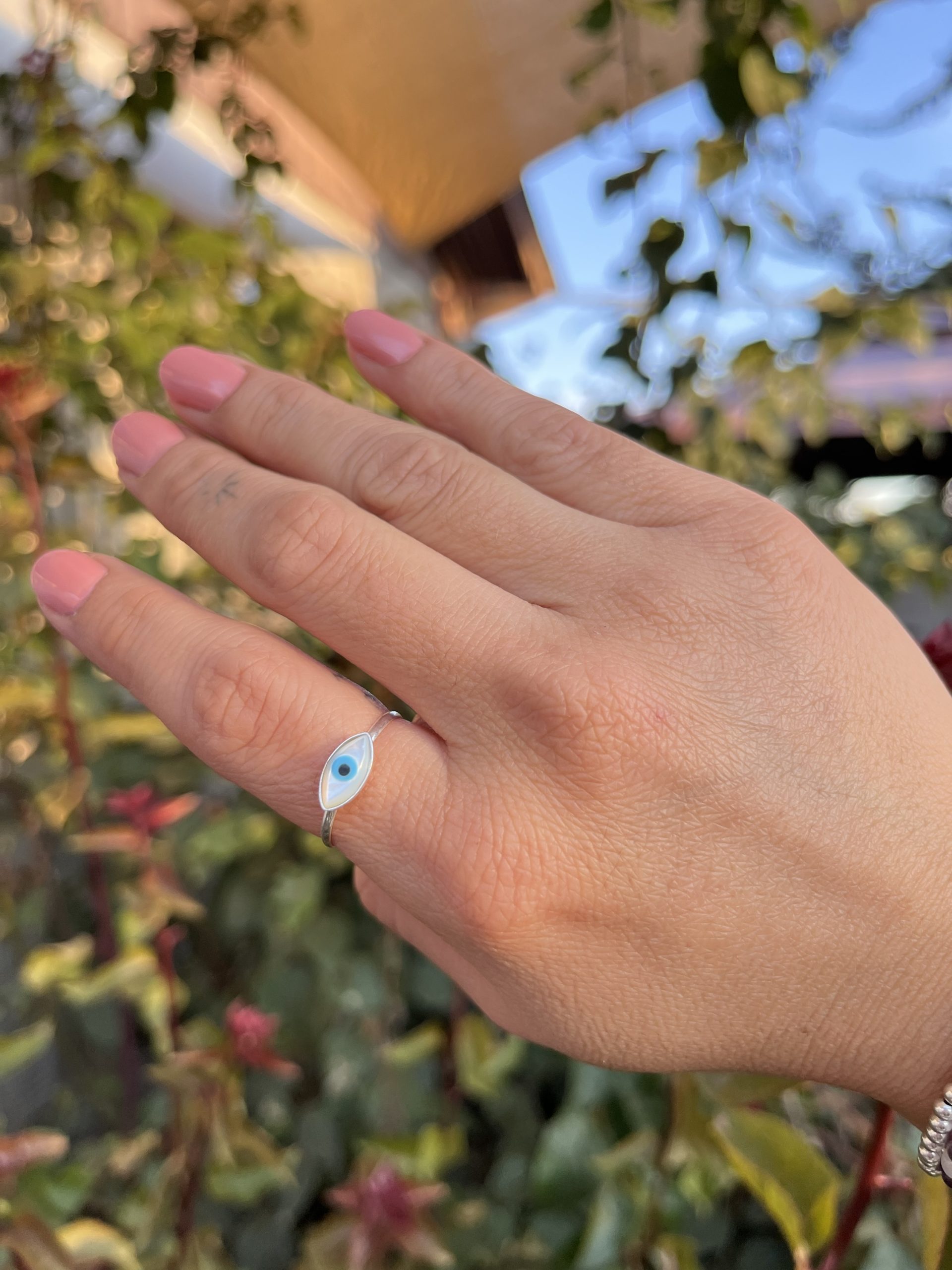 Anillo Ojo Turco Plata 925 🧿