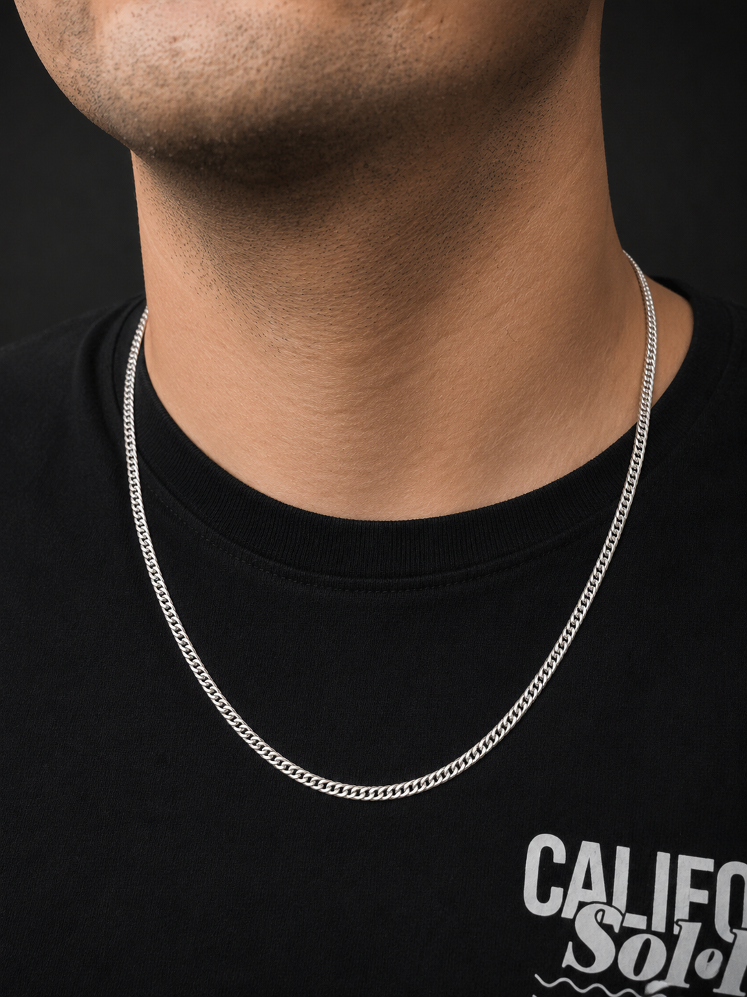 Cadena Italiana Grumet 3,1 mm en Plata 925 | Clásica y Resistente